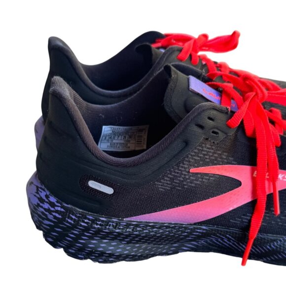 Brooks Launch GTS 9 Women’s 9 Black Purple Athletic Running Shoes - Picture 3 of 14